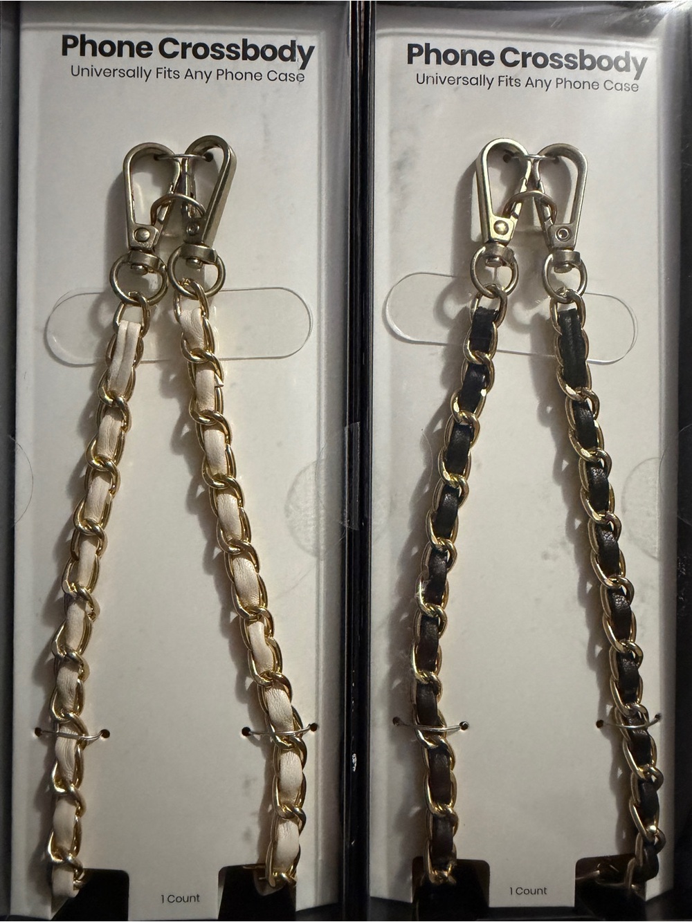 Crossbody Phone Strap - heyday™ Gold
Chain with Faux Leather*YOU PICK COLOR*